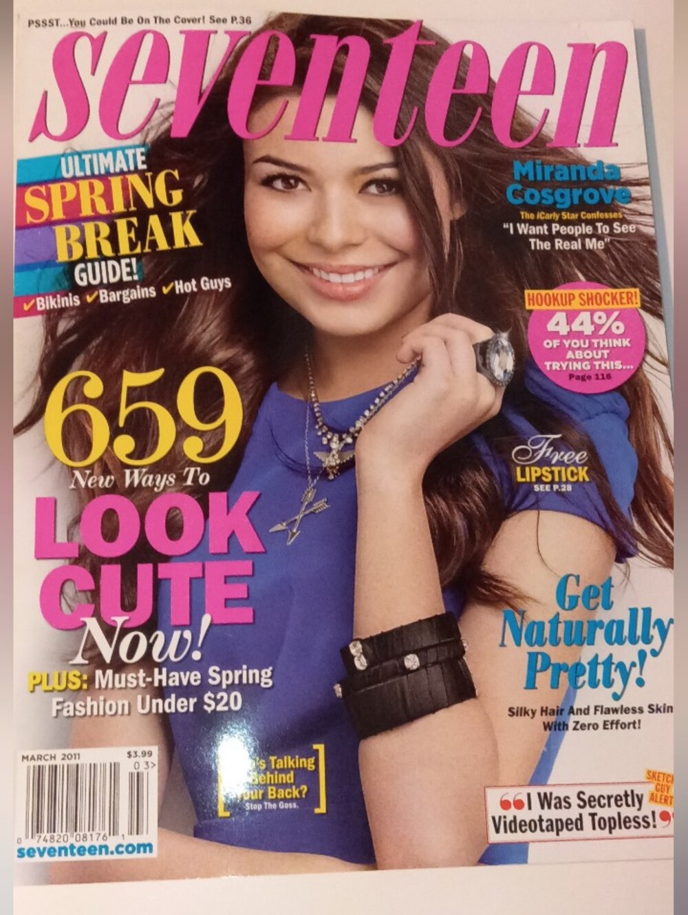 Miranda Cosgrove Seventeen Magazine